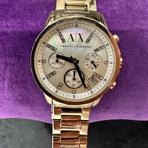 Armani Exchange Accessories Armani Exchange Watch Gold Tone Poshmark